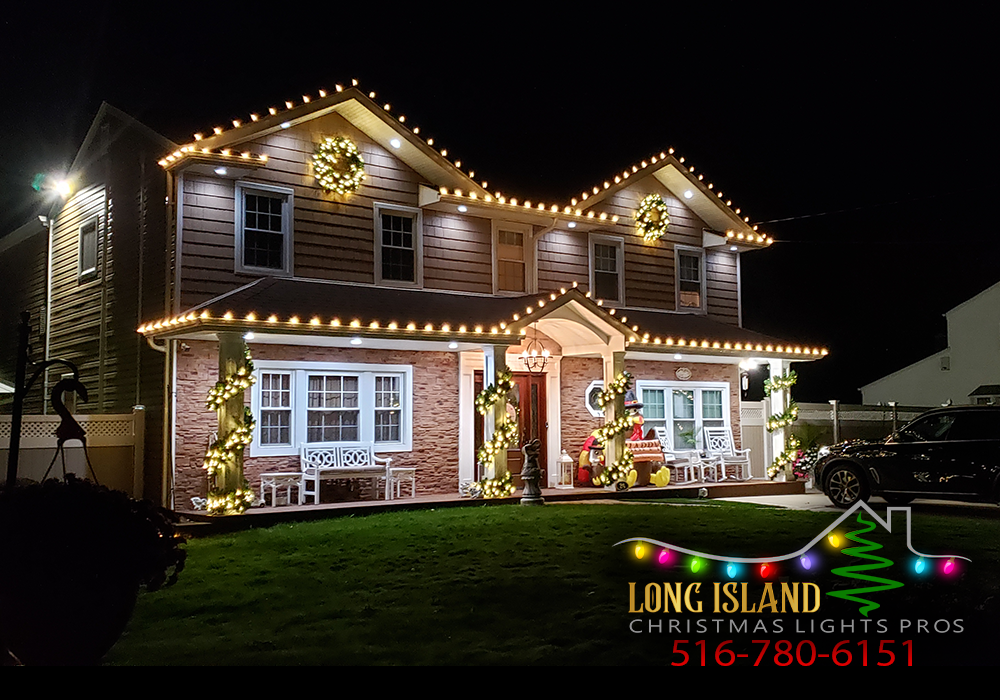 Long Island Christmas Lights Pro Premier Christmas Light Installation In Long Island New York